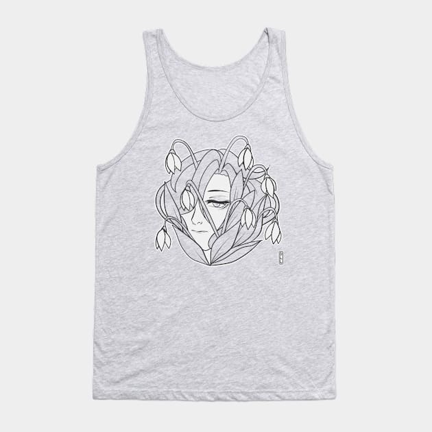 Lily of the Valley Tank Top by darklightlantern@gmail.com